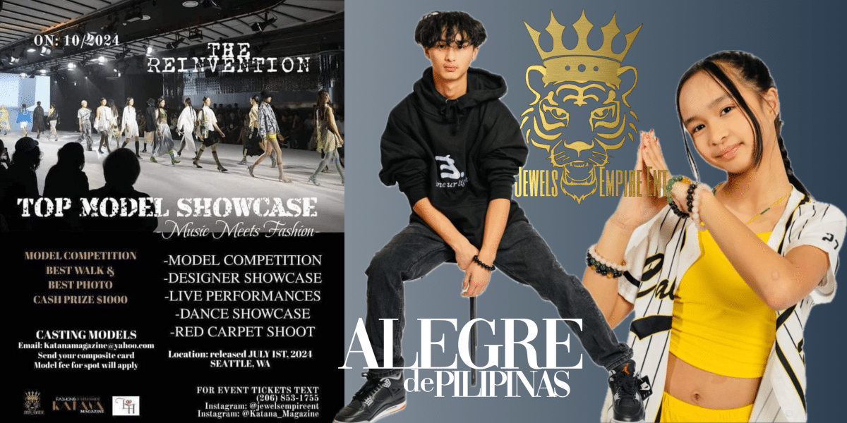Alegre De Pilipinas: Partnering with Jewel Empire Entertainment to Present the 2024 Top Model Showcase in Auburn, WA