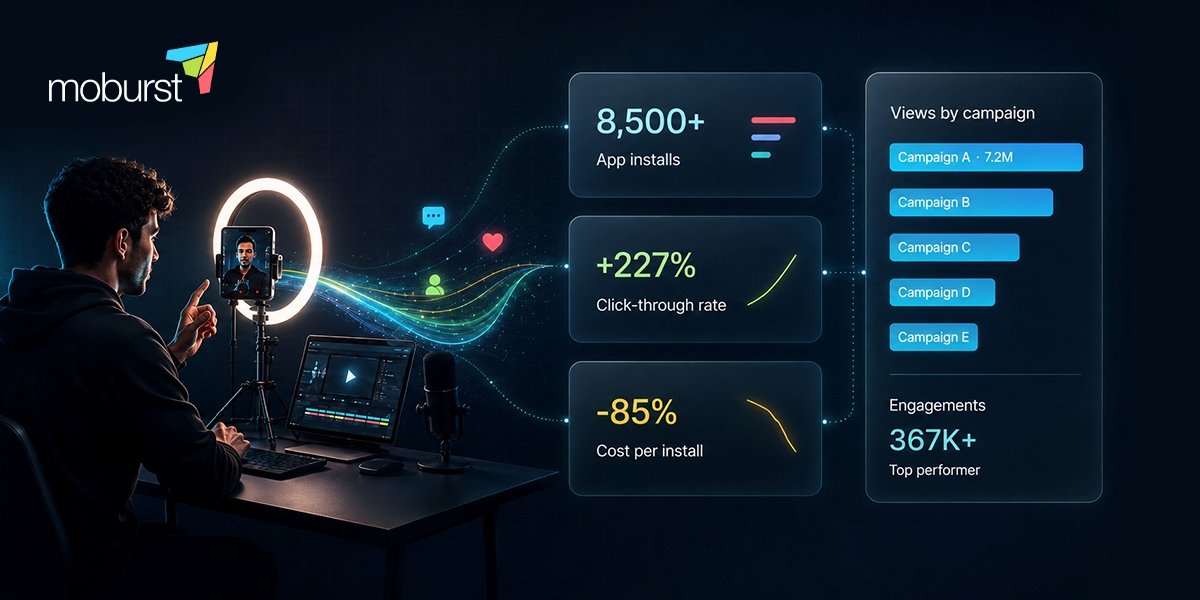 How Moburst Combined Influencer Marketing and Performance Media Within a Broader Digital Growth Strategy