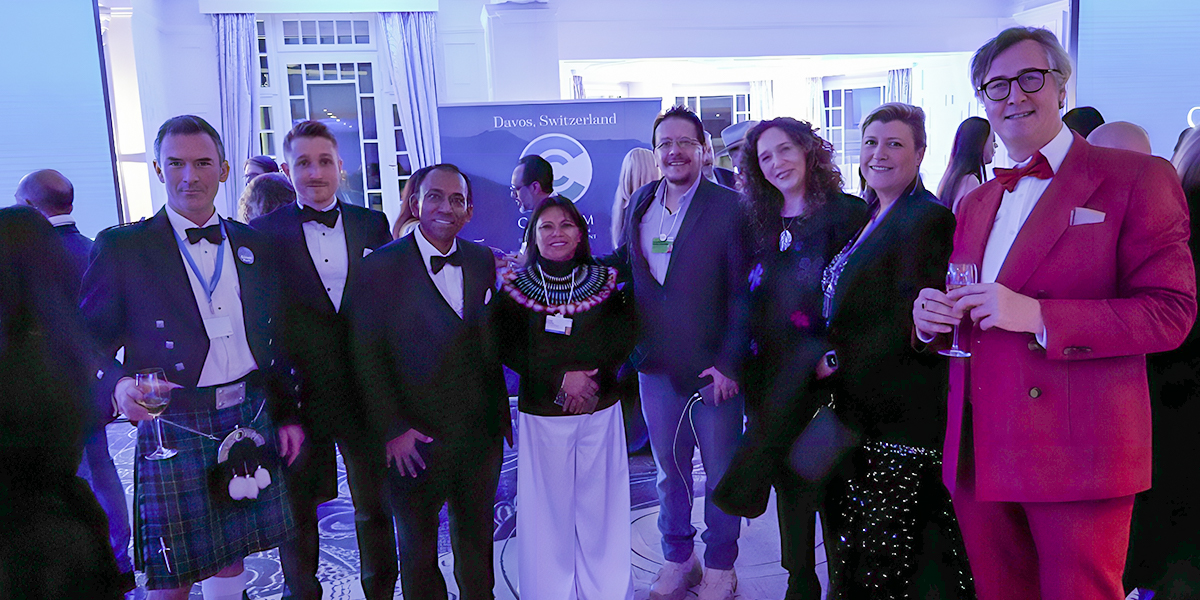 Business Elite Attends CC Forum’s Dinner & Discussions in Davos, Switzerland