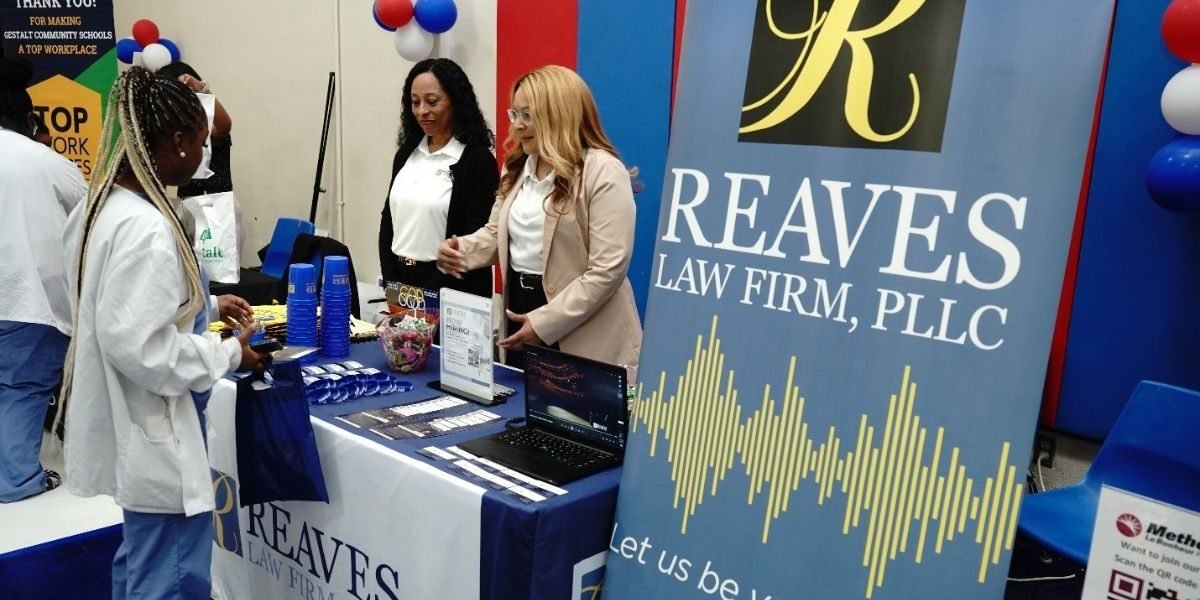 Reaves Law Firm, PLLC Connects with Future Leaders at Southwest Tennessee Community College Career Fair